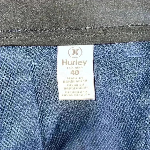 Hurley Men’s Navy Shorts H20 - Picture 4 of 6